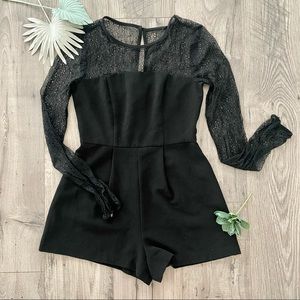 F21 Longsleeve Romper